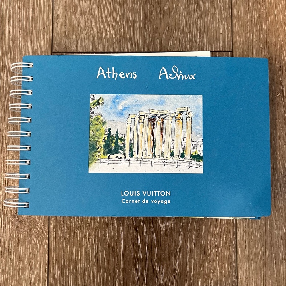 Louis Vuitton Carnet de Voyage Athens travel book